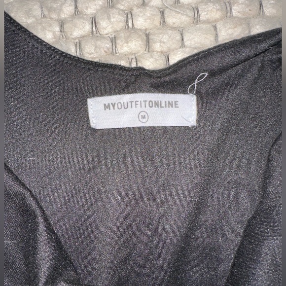 MY OUTFIT ONLINE Deep Scoop Open Back Jumpsuit - Picture 3 of 4